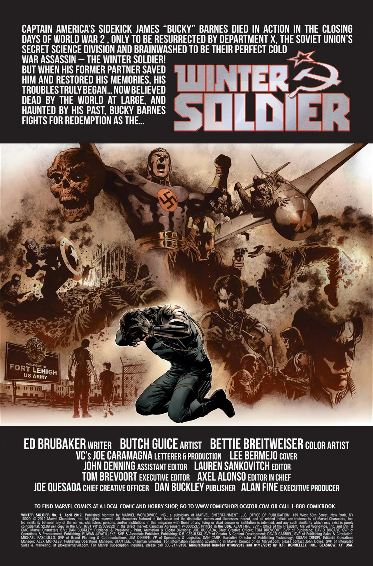 Read online Winter Soldier comic -  Issue #1 - 2