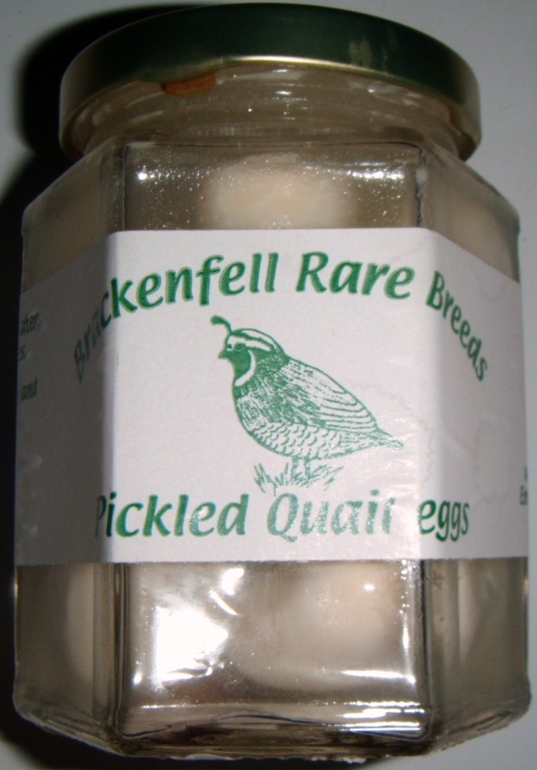 FOODSTUFF FINDS Brackenfell Rare Breeds Pickled Quail Eggs 
