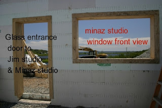 Minaz Art Studio under construction ICF