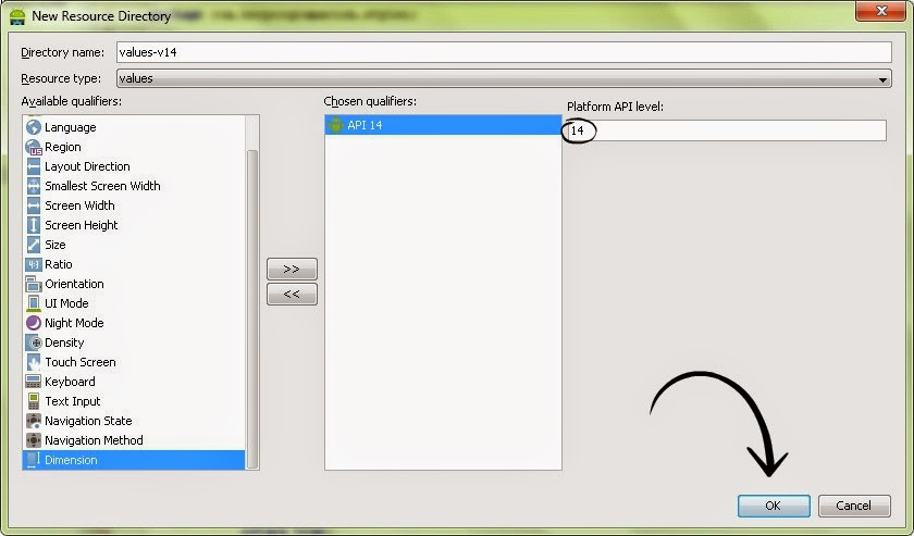 Estilos para la versión 14 en adelante