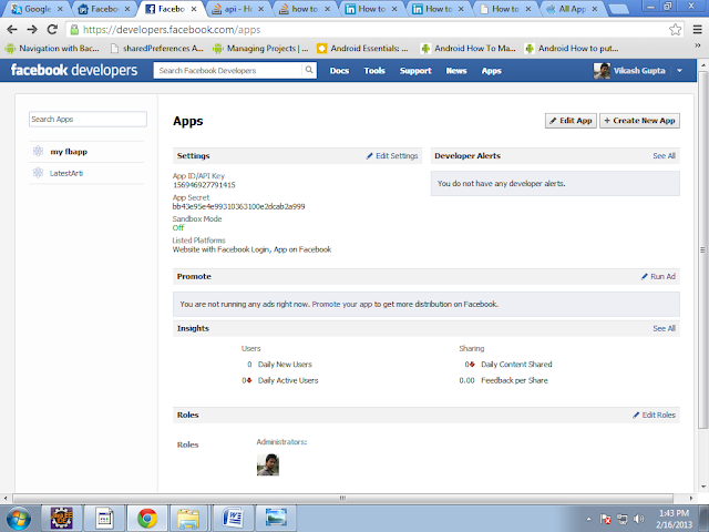 Android Tutorial: How to integrate Facebook & Linkedin in Android Apps