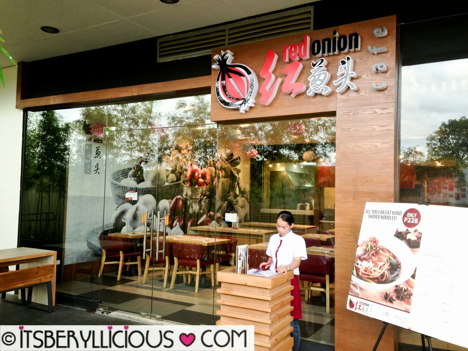 Red Onion Cafe Taiwan Favorites in UP Town Center Katipunan