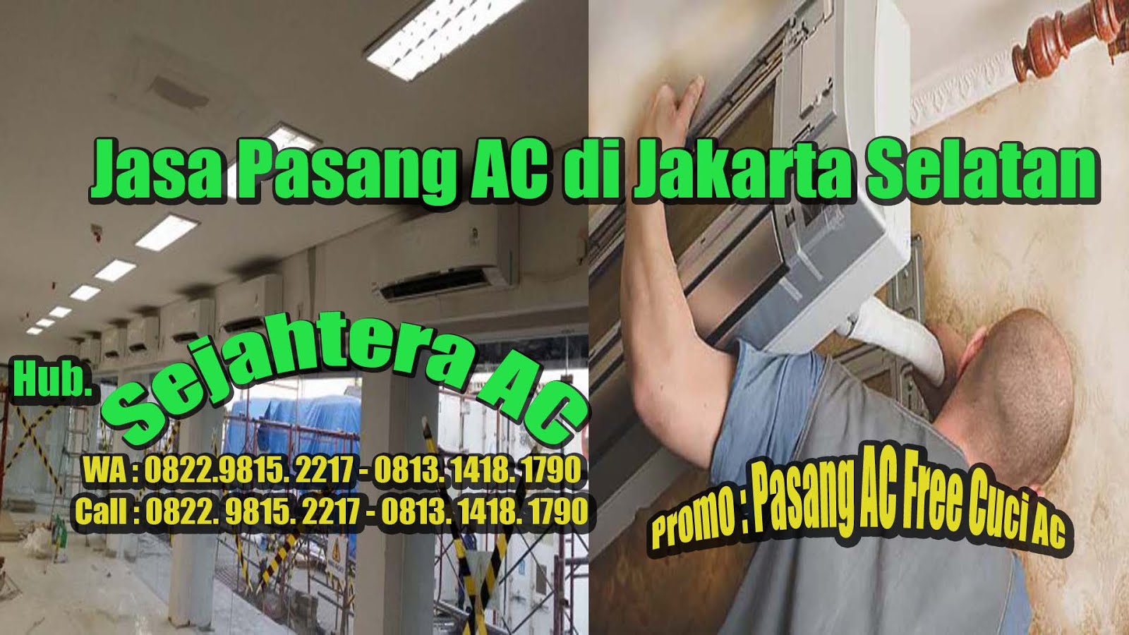 Jasa Pasang AC di Jakarta Selatan