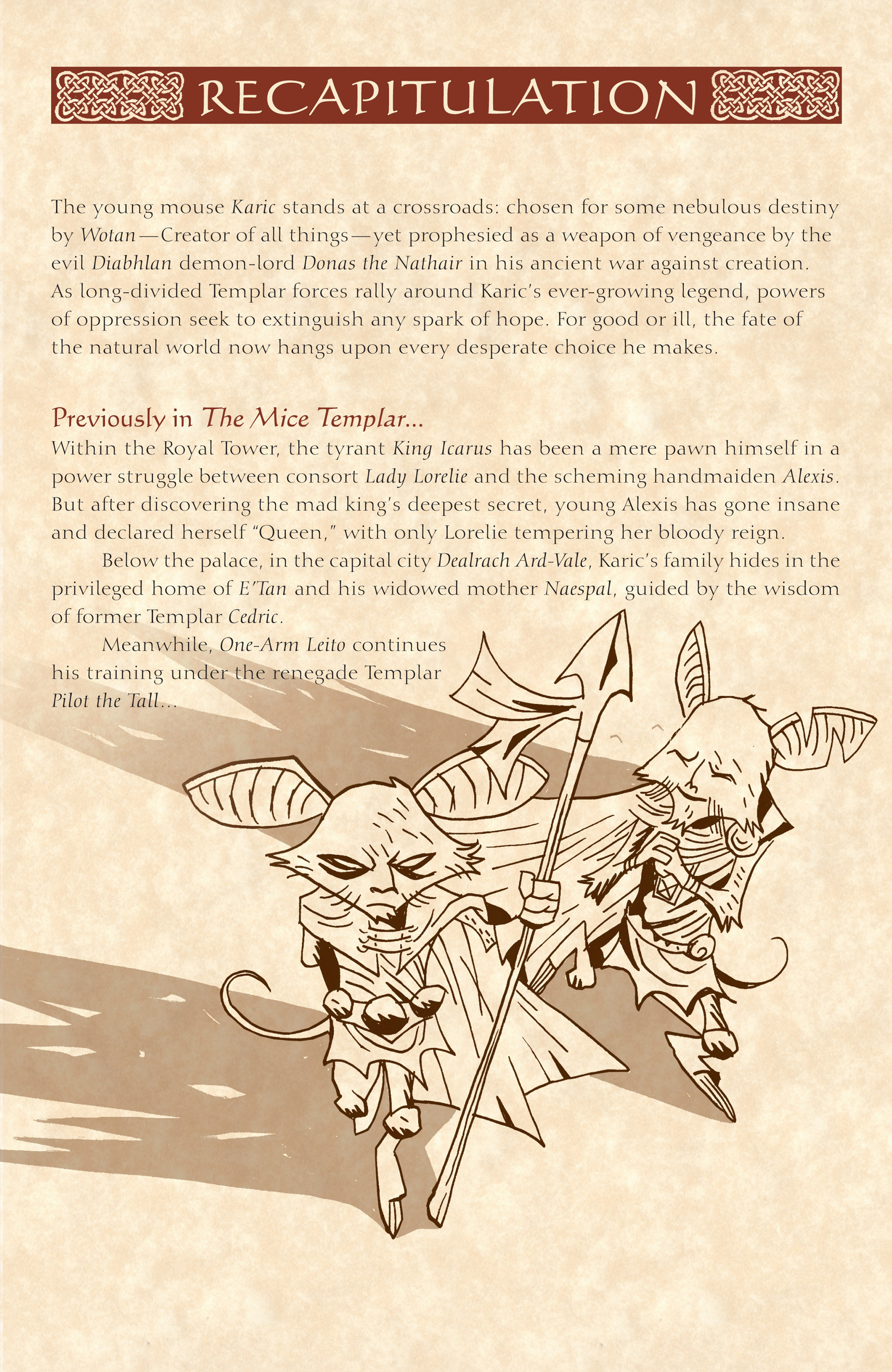 The Mice Templar Volume 4: Legend issue 6 - Page 3