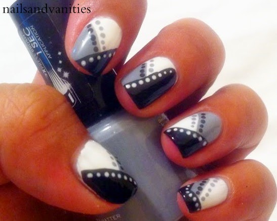 nails and vanities: Day 8 monochromatic nails
