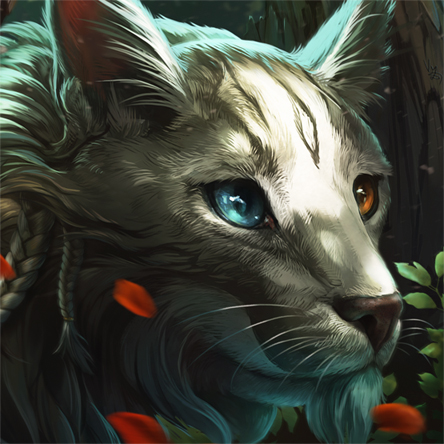 Vera's Blog: Digital Painting - Guardian of the Forest - remake