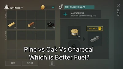 The Most Efficient Fuel in Last Day on Earth: Survival