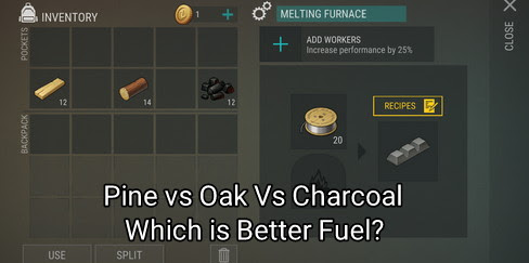 The Most Efficient Fuel in Last Day on Earth: Survival