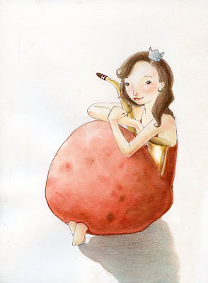 princess mondaray illustration il·lustració ilustración infantil saxo