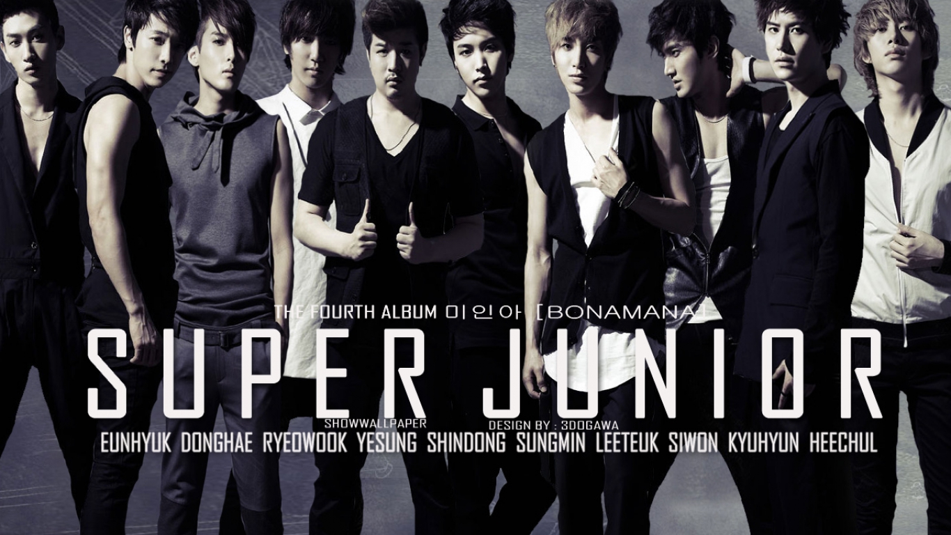 View Super Junior Fourt Album wallpaper  Download Super Junior Fourt 