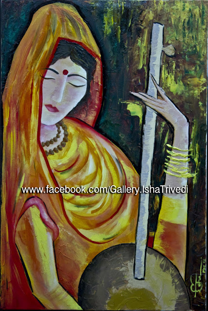 Meera Painted by Isha Trivedi "Isha Trivedi"