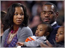 LeBron James with Wife Pics | All Sports Stars