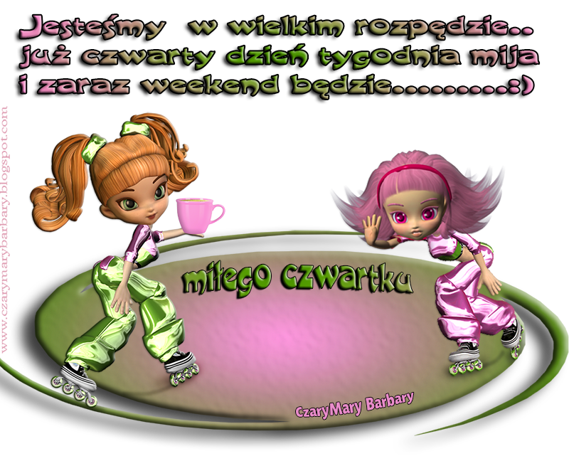 KARTKI Z ŻYCZENIAMI NA CZWARTEK