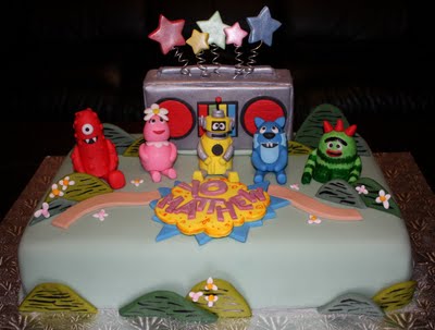 Gabba Gabba Birthday Cakes on Birthday Cake  Yo Gabba Gabba Birthday Cake