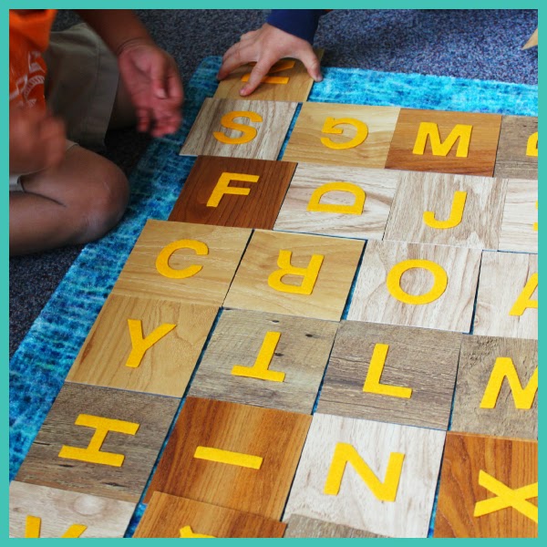 scrumdillydo! diy alphabet tiles