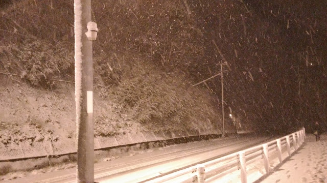 2018年1月11日長崎で雪！！