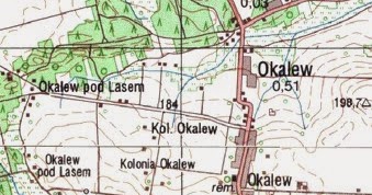 Wsie regionu sieradzkiego Okalew