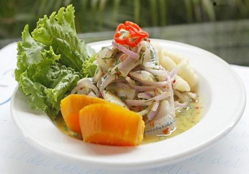 Cebiche de pejerrey