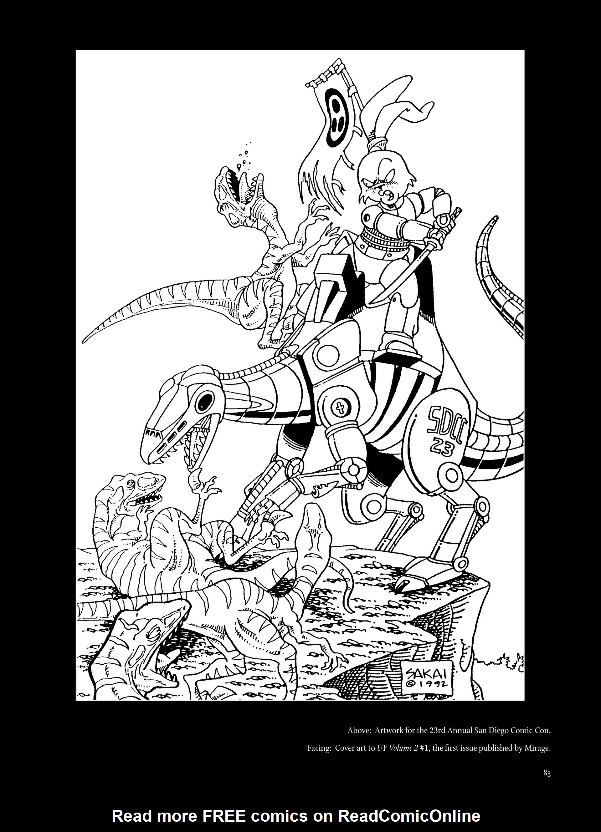 Read online The Art of Usagi Yojimbo comic -  Issue # TPB (Part 1) - 96