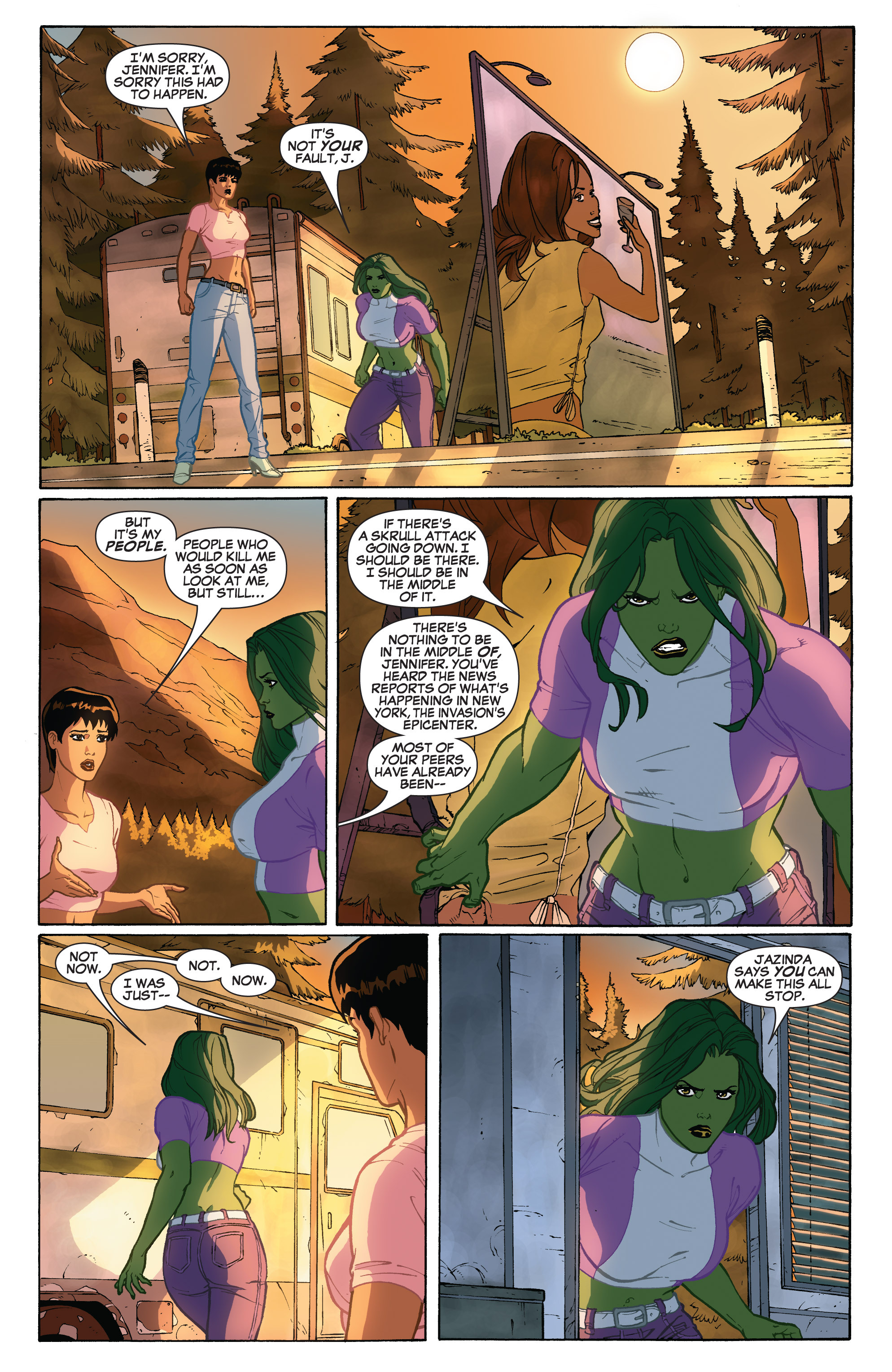 Read online She-Hulk (2005) comic -  Issue #32 - 4