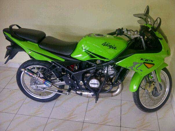 Modifikasi Tromol Ninja Kawasaki 150 R
