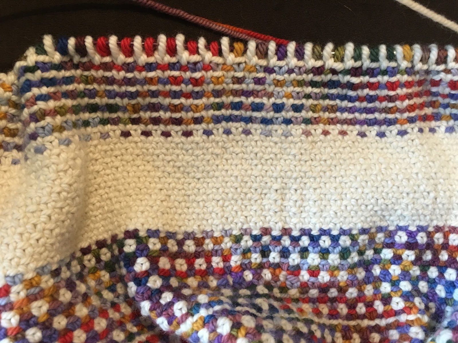 DestiKNITions Linen Stitch Bag from Unraveled Day 3