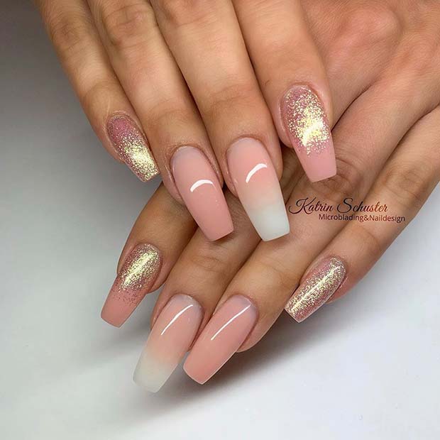 29 Stunning Glitzy Coffin Acrylic Nails In Style 19 To Copy Styleuki