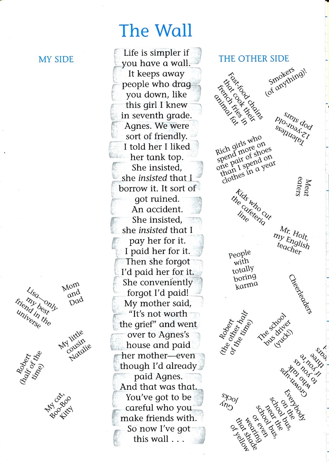 Corbyn's Corner Poetic Form Concrete Poetry