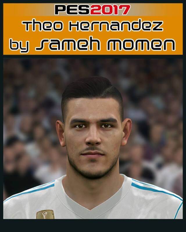 Theo Hernandez New Face Pes 2017 Patch Pes New Patch Pro Evolution Soccer