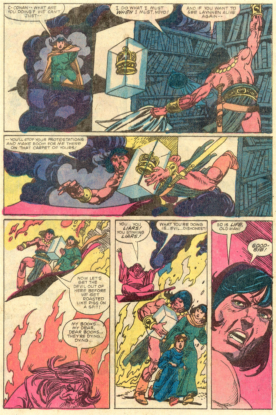 Read online Conan the Barbarian (1970) comic -  Issue #129 - 21