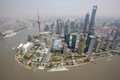 Shanghai World Financial Center pencakar langit tertinggi di dunia