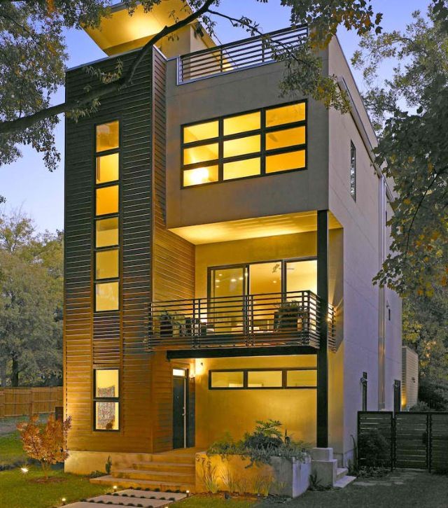 Collection 50 Beautiful Narrow  House  Design  for a 2 Story 