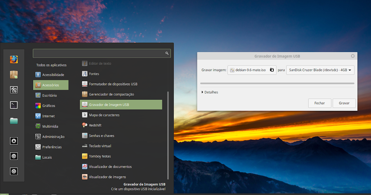 Linux mint pendrive bootavel disk Linux mint pendrive bootavel disk