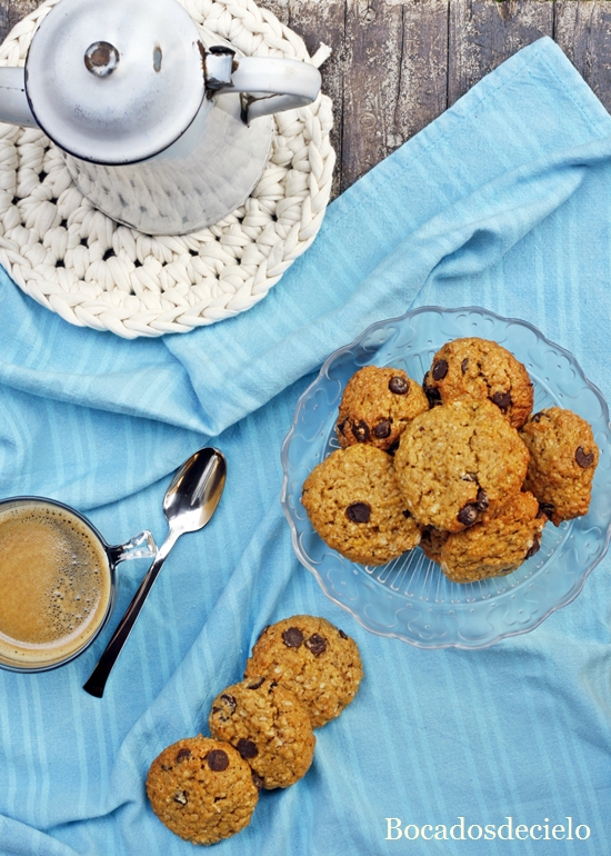 Bocadosdecielo Galletascookies de calabaza (sin huevos, sin mantequilla)