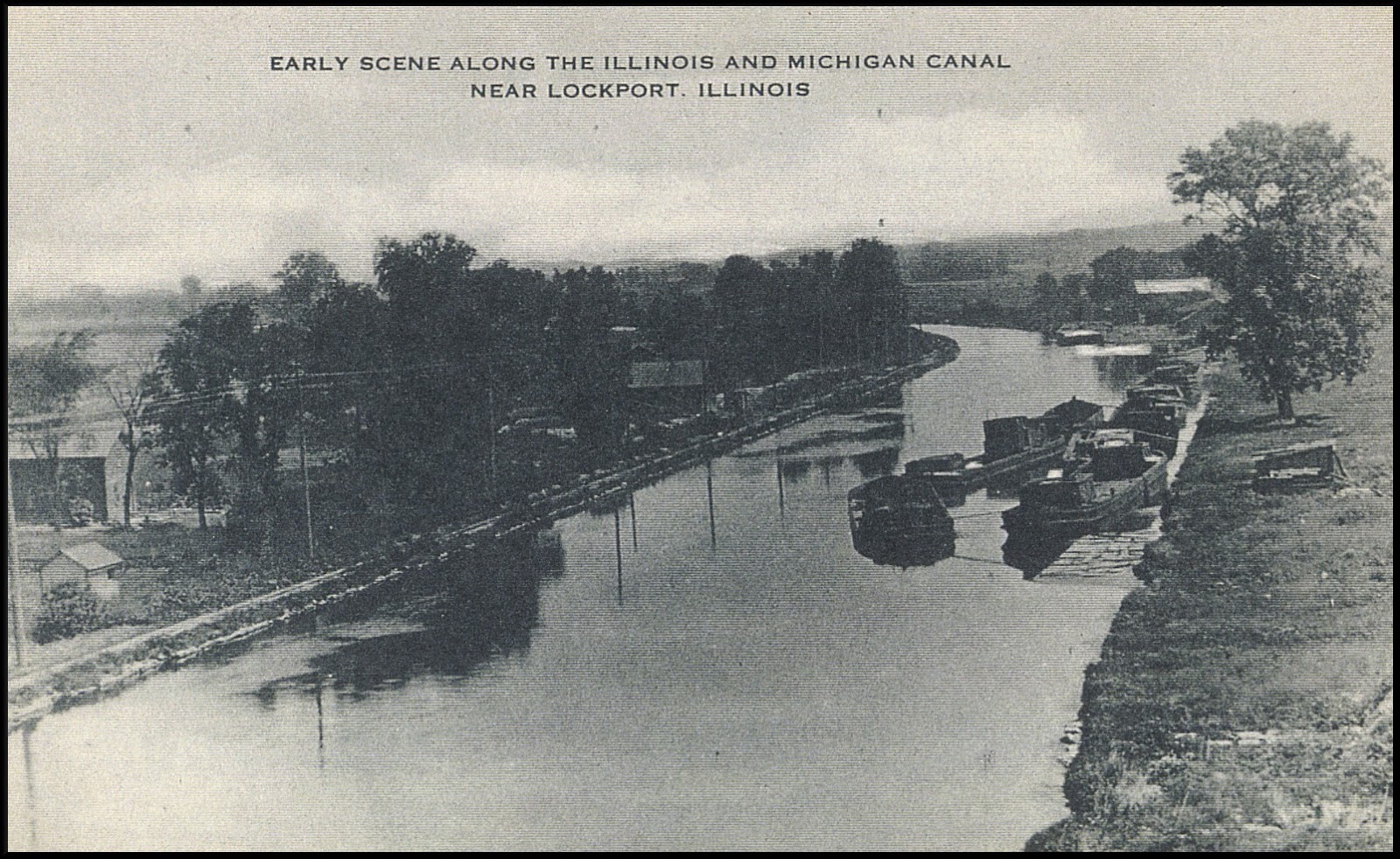 Industrial History I&M Canal Boat Yard in Lockport