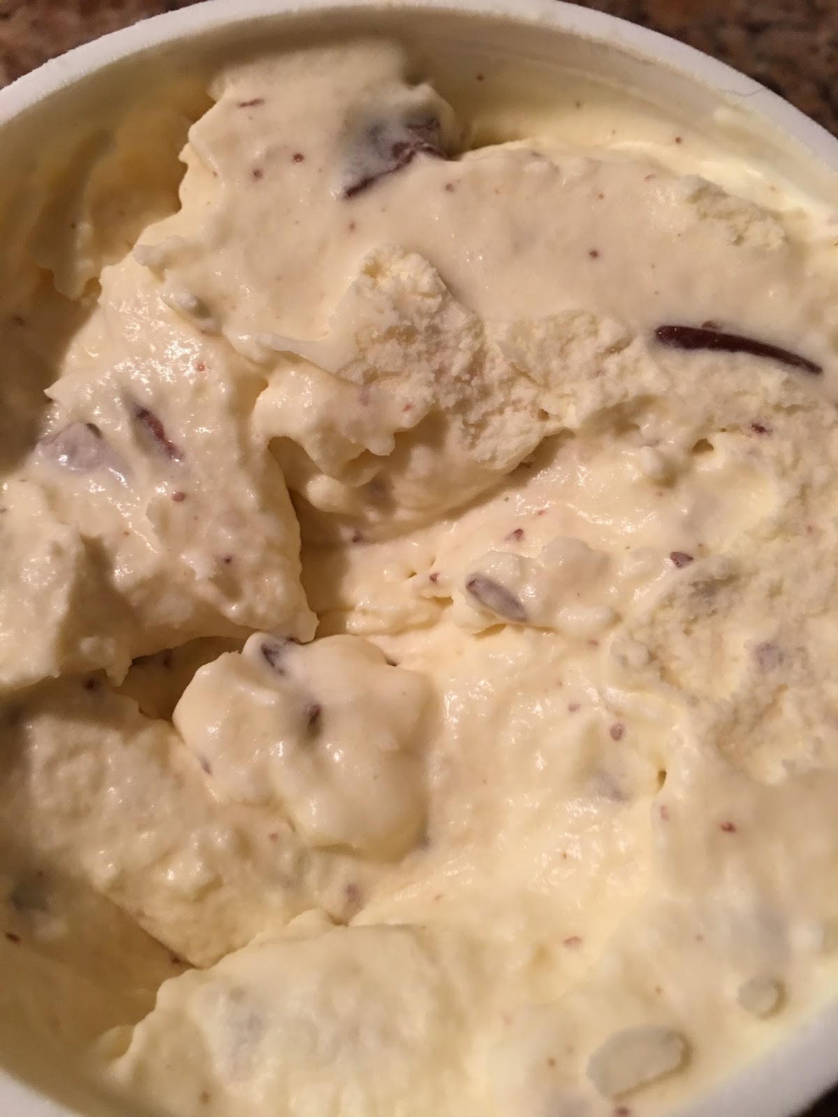 Night Owls That Cook Orange Dream Ice Cream w/ Orange Chocolate Pieces