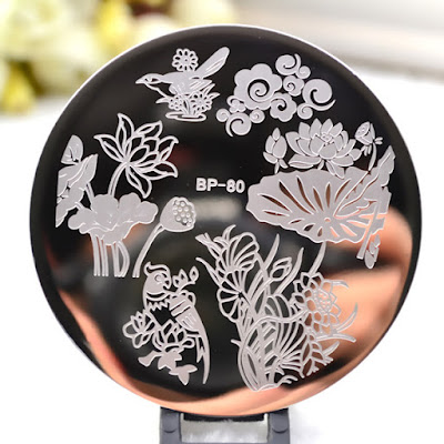 The Clockwise Nail Polish: Born Pretty Store 76-80 Stamping Plate Set Review