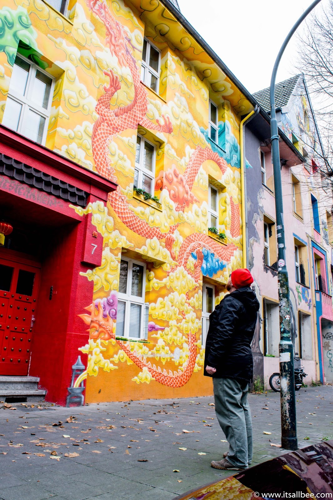 Dusseldorf Kiefernstrasse Street Art | A Colourful Side of Dusseldorf You Need To See