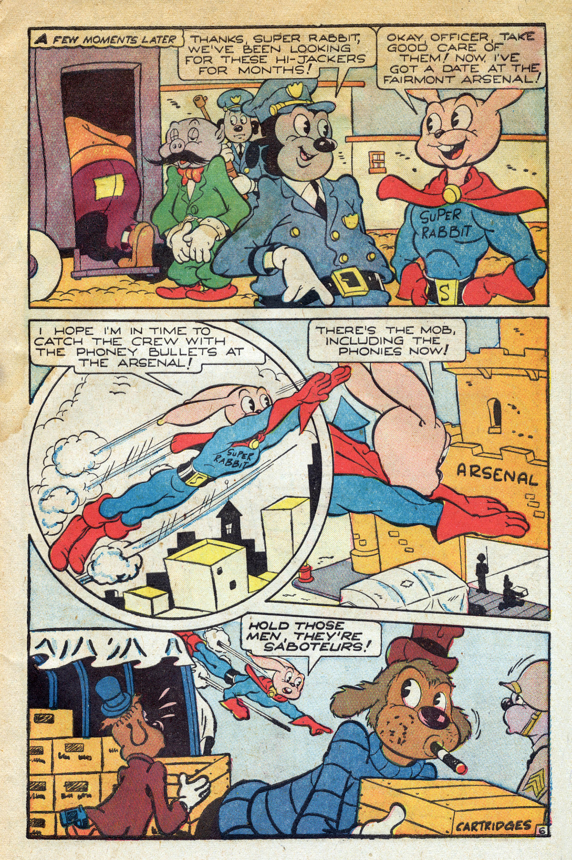 Read online Super Rabbit comic -  Issue #4 - 31