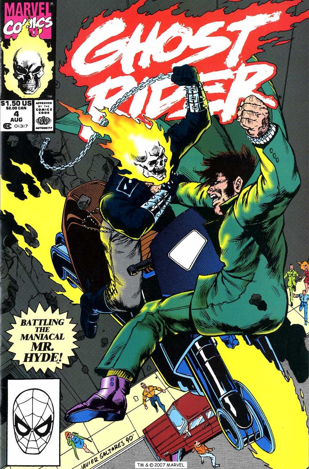 Ghost Rider (1990) Issue #4 #7 - English 1