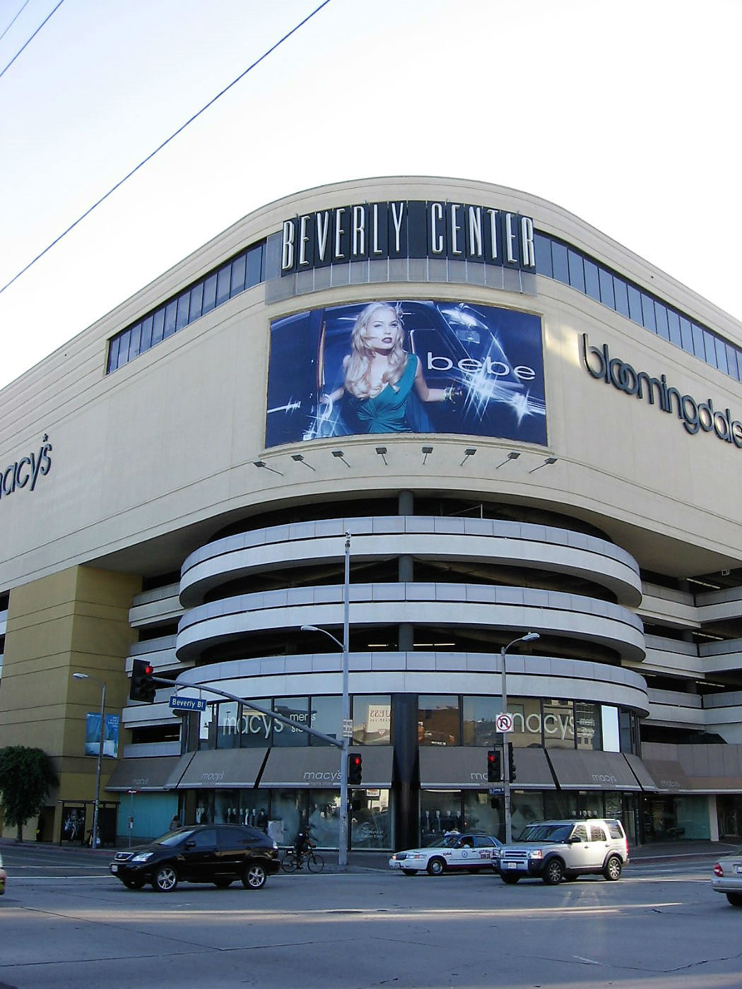 Beverly Center Store Directory Map Guide -  
