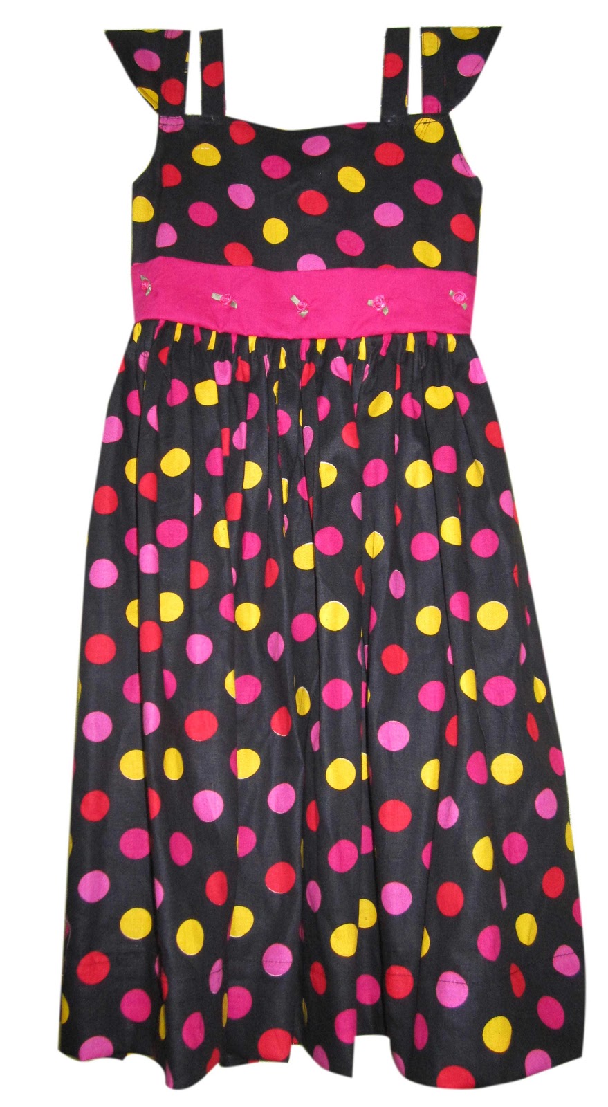 C & O Fab-Ventures: Polka Dots Frock