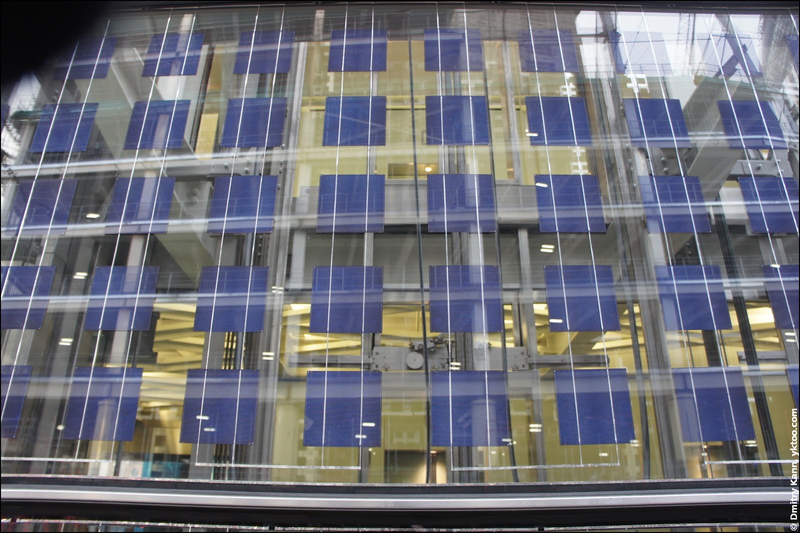 Окна Heron Tower.