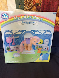 my little pony retro pretty parlor playset figure