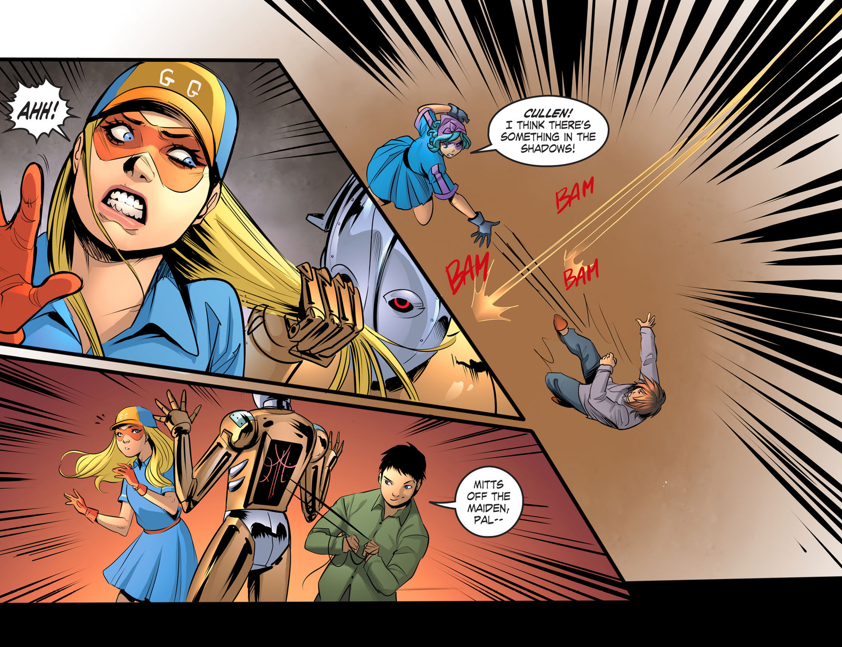 Read online DC Comics: Bombshells comic -  Issue #20 - 18