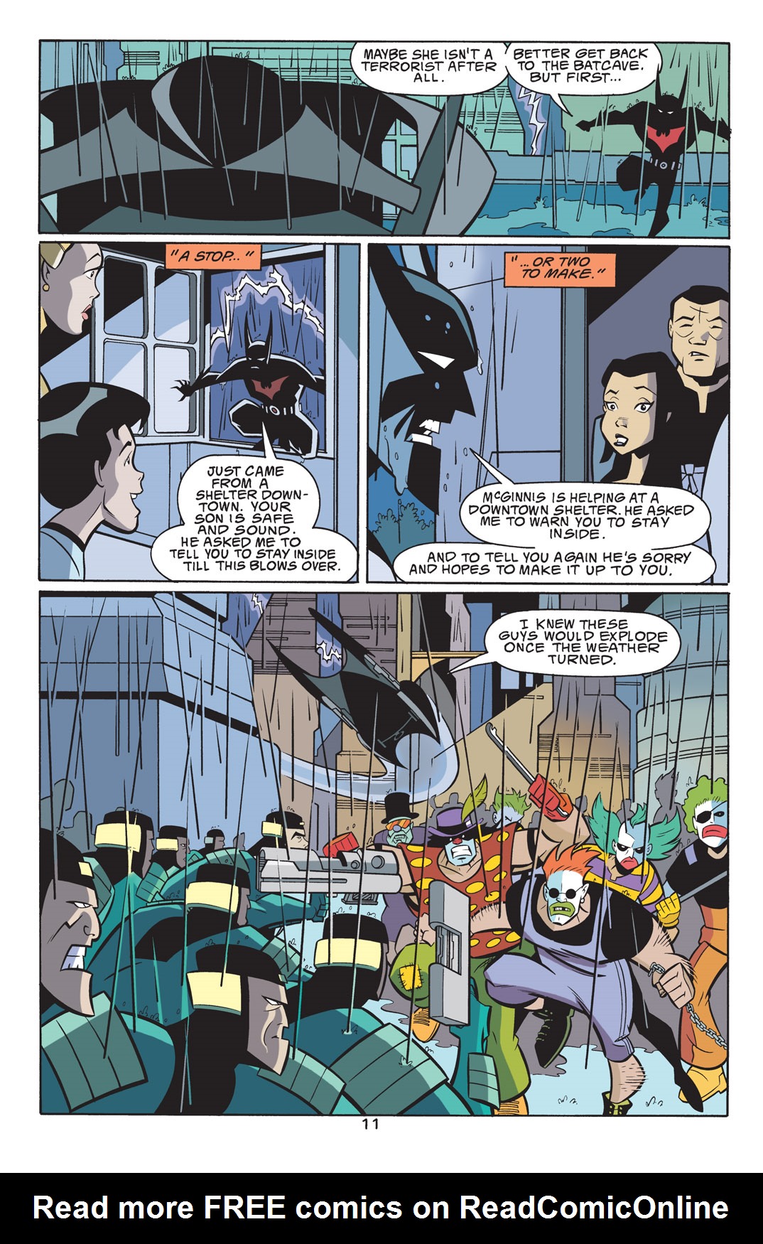 Read online Batman Beyond [II] comic -  Issue #15 - 12