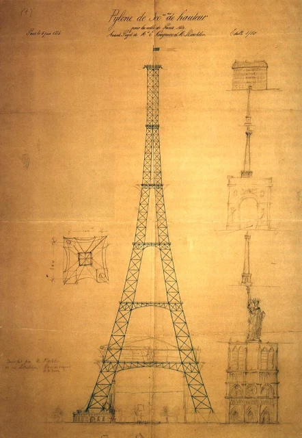 Pierwsze otwarcie Wieży Eiffel’a w Paryżu