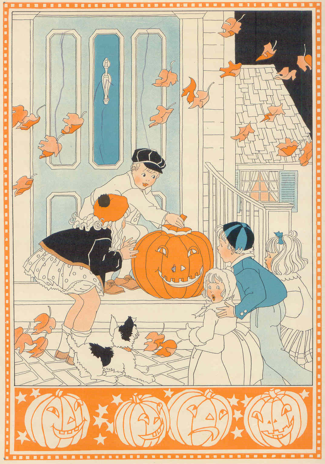 Halloween Postcards Aldis