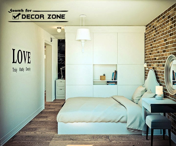  One  bedroom  studio apartment  design with open interior 