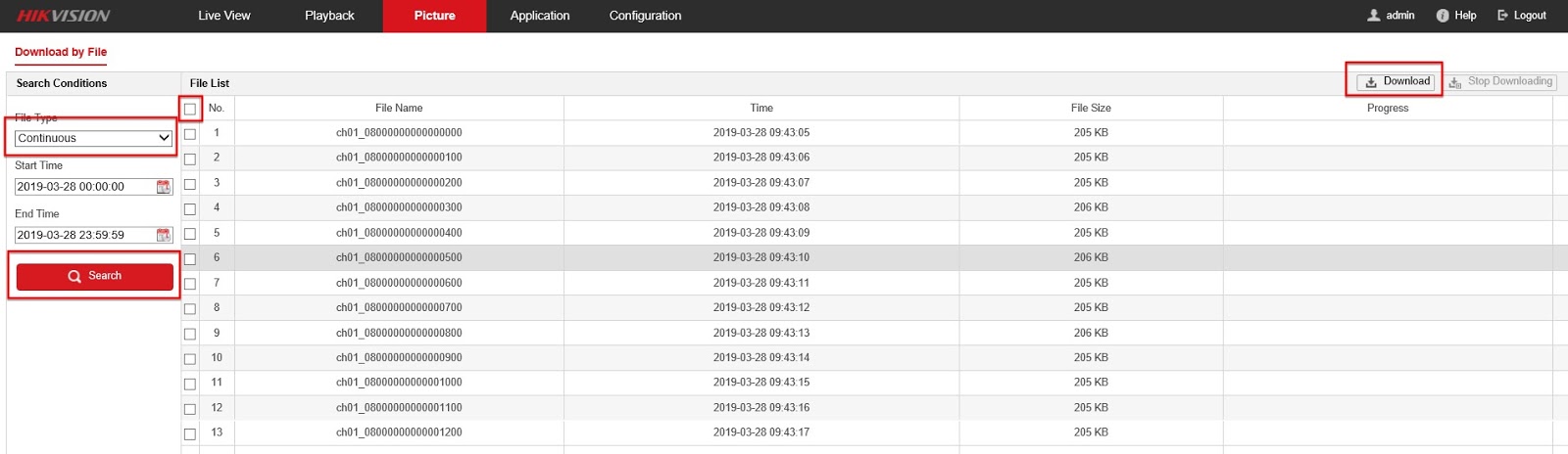 Save images to a microSD card on Hikvision IP camera